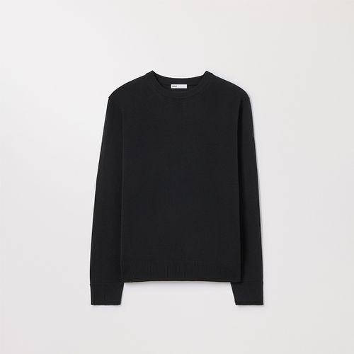 Asket The Merino Sweater Light Brown Melange - Homme