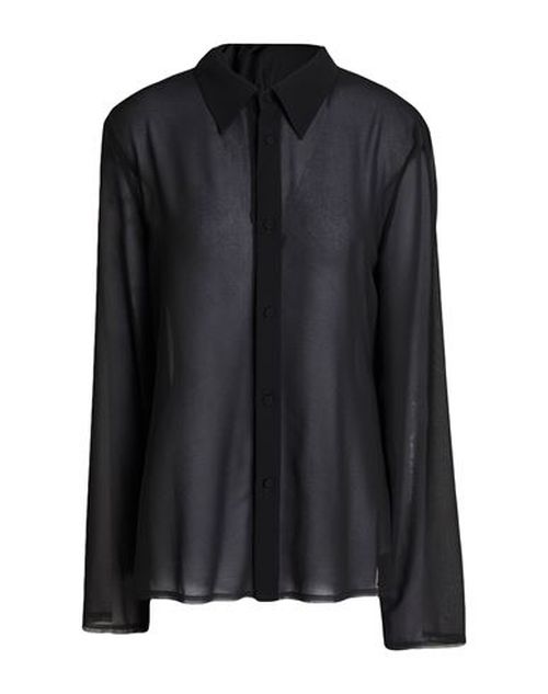 Woman Shirt Black Size 4 Polyester