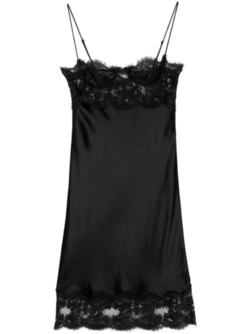 Kleid slip dress - Black