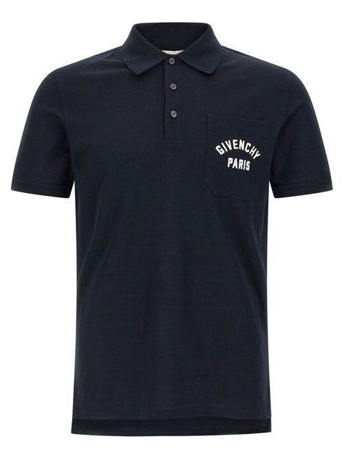 Pocket Embroidery Polo Shirt