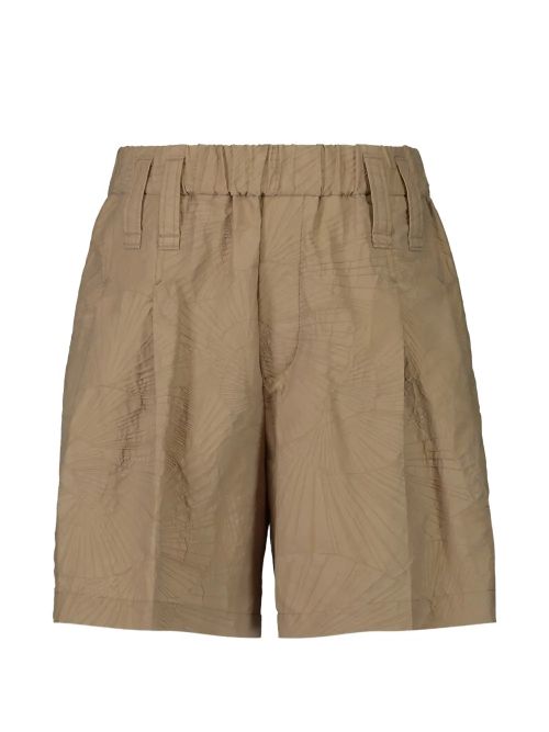 Sun River Bermuda Shorts — Beige