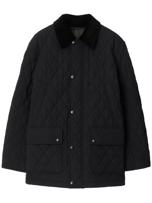 Quilted jacket - Black
