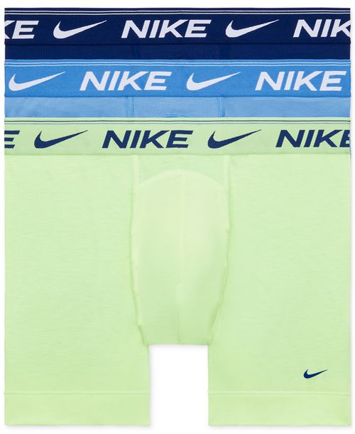 Men's 3-Pack Dri-fit Ultra Comfort Boxer Briefs - Blue/volt/navy