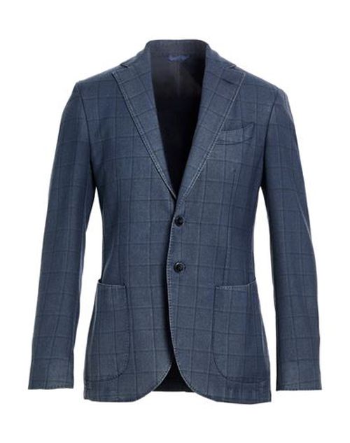 Man Blazer Blue Size 38 Wool
