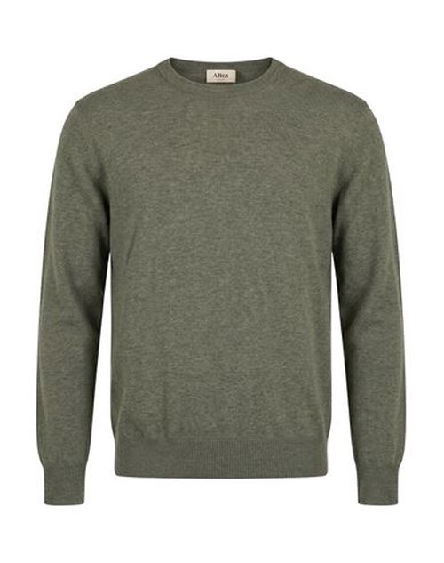 Man Sweater Sage green Size XL Virgin Wool