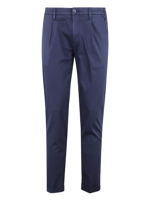 Cotton chinos - Blue