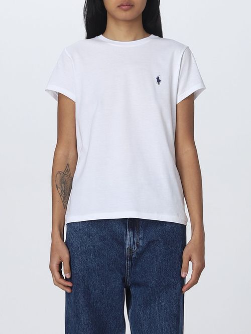 Polo Shirt Woman color White