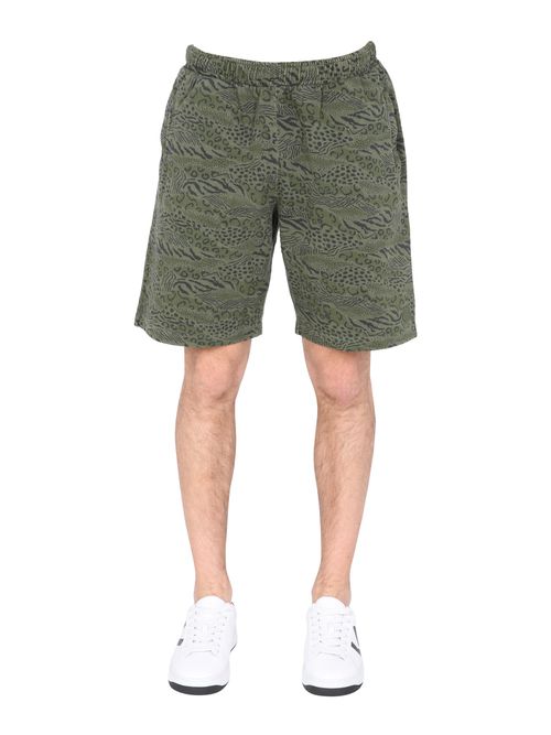 Bermuda With Animal Print