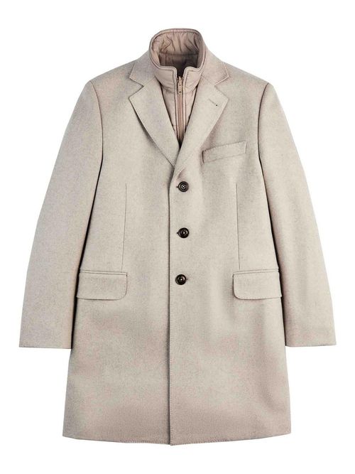 Double -breasted coat