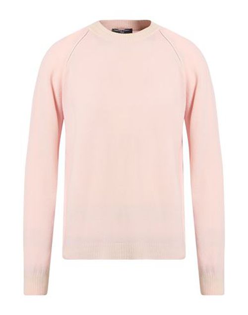 Man Sweater Pink Size M Merino Wool, Cashmere