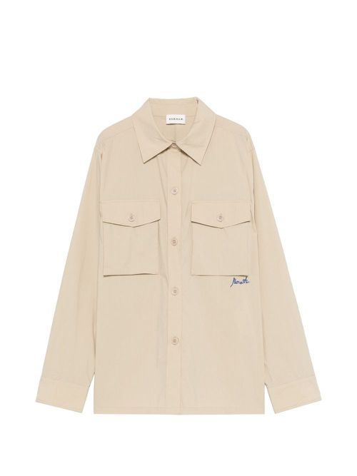 Nylon And Cotton Shirt