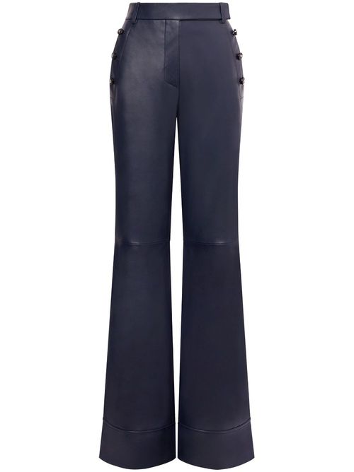 Stud pocket trousers - Blue