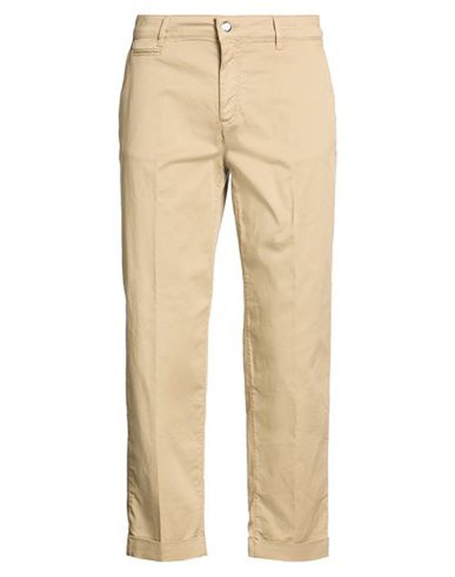 Man Pants Beige Size 30 Cotton, Lyocell, Elastane