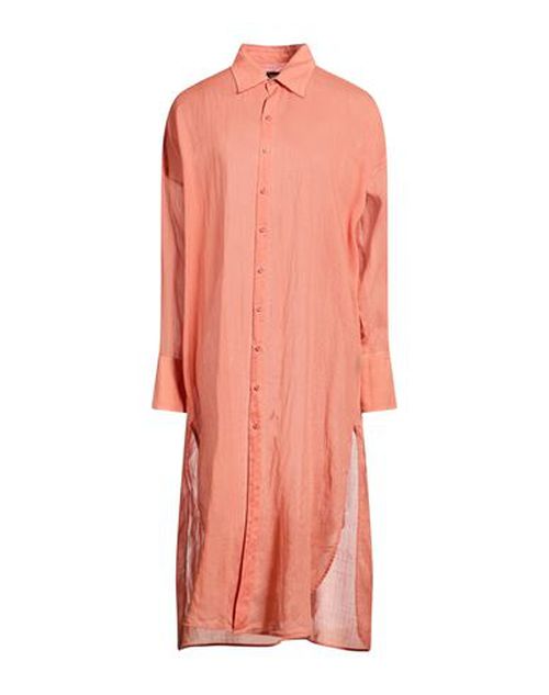 Woman Midi dress Salmon pink Size XS Ramie