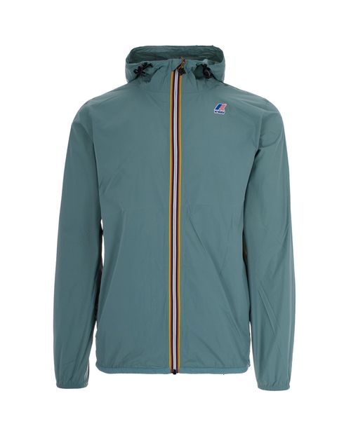 Green Logo Hooded Jacket