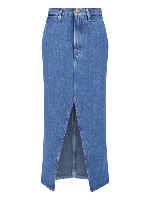 Denim Midi Skirt