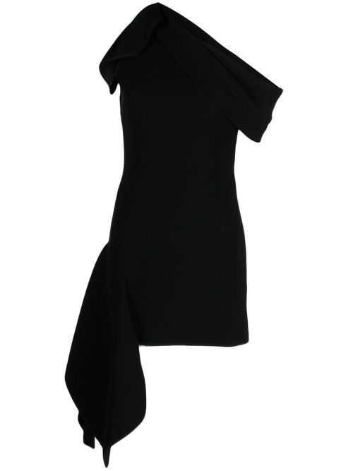 Rigor asymmetric mini dress - Black