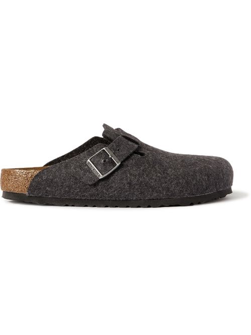 Boston Wool-Felt Clogs