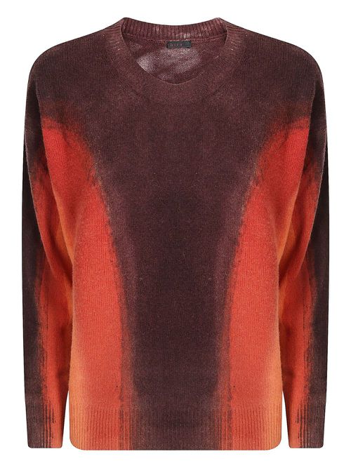 HIRA two-tone jumper - Brown