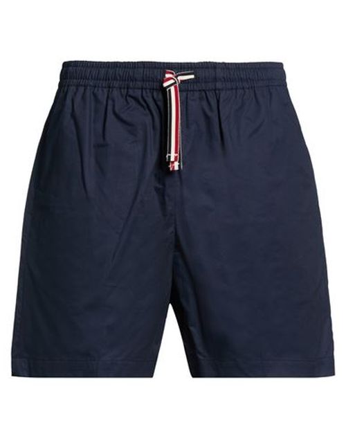 Man Shorts & Bermuda Shorts Midnight blue Size 34 Cotton