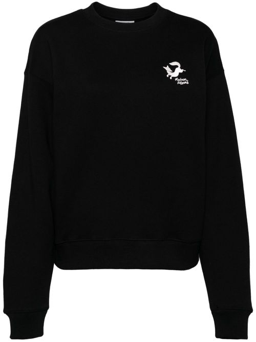 Embroidered sweatshirt - Black