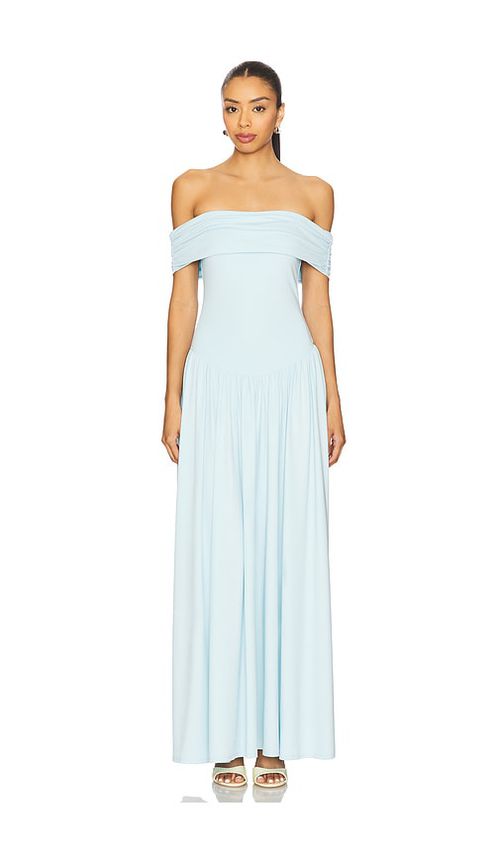 MORE TO COME Brielle Maxi Dress in Baby Blue. - XL also in