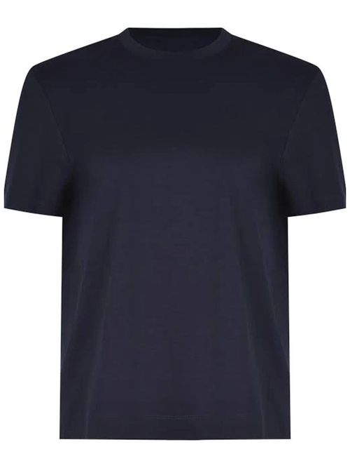 Classic Crew-Neck Cotton T-Shirt for Women - Short Sleeves