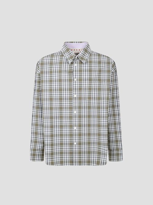 Cotton Woven Mini Shirt