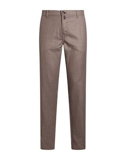 Man Pants Light grey Size 35 Wool