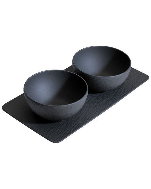 Manufacture Rock 3pc Condiment Set
