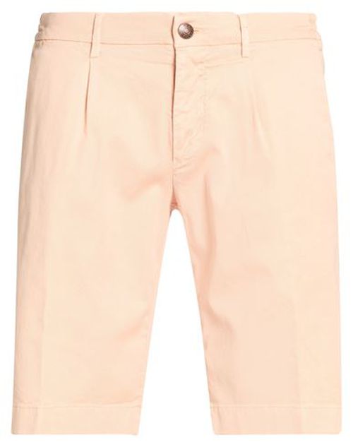 Man Shorts & Bermuda Shorts Salmon pink Size 32 Cotton, Lyocell, Elastane
