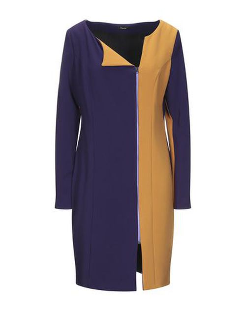 Woman Mini dress Purple Size XS Polyester, Viscose, Elastane