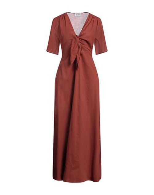 Niū Woman Maxi dress Rust Size XS Cotton