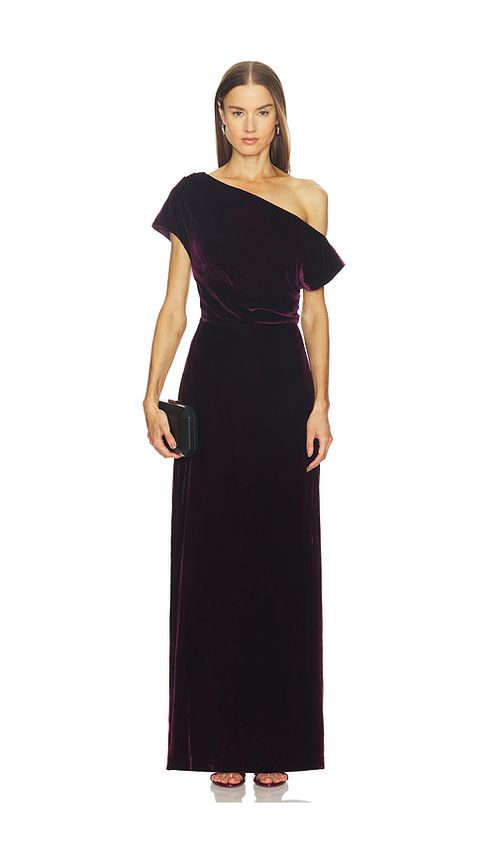 SRG Paola Dress in Burgundy. L also in M, S, XL
