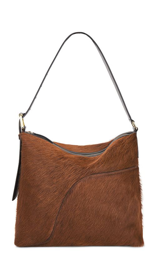 ATP Atelier Bassano Hobo Bag in Cannella & Black. a