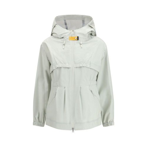 Waterproof Three-Layer Laminated Polyamide Jacket — White