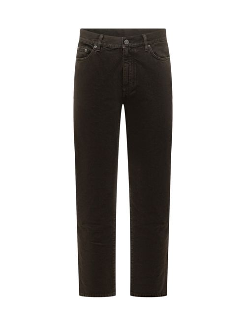 Dark Brown Straight Jeans