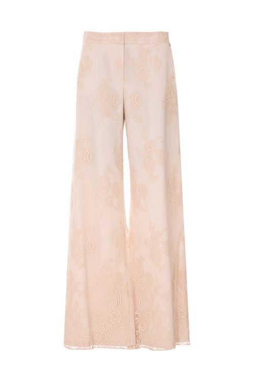 Trousers Pink Cotton - Women