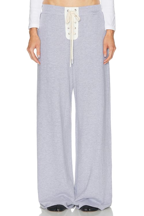 YEAR OF OURS Football Sweatpant in Heather Grey - Light Grey. L also in M