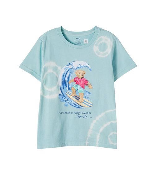 Polo Bear tie-dye cotton jersey T-shirt