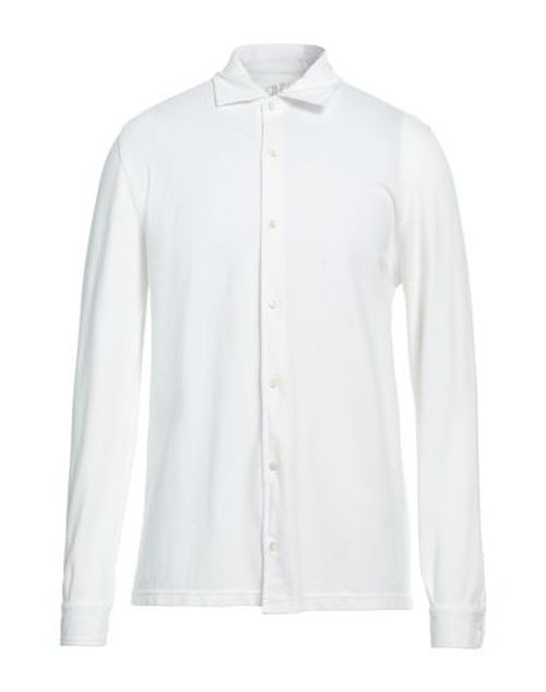 Bl'ker Man Shirt White Size S Cotton