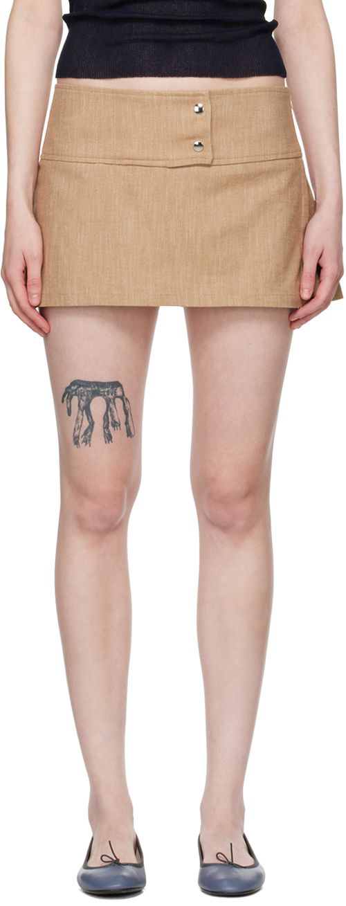 Paloma Wool Beige Souto Skort