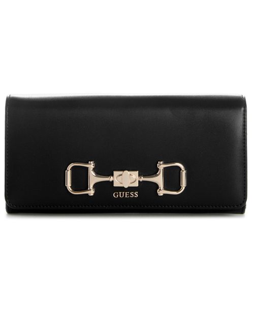 Janie Flap Organizer Wallet - Black