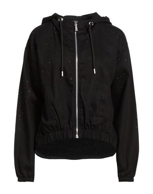 Woman Jacket Black Size L Cotton