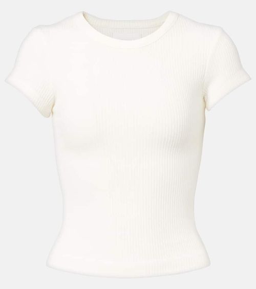 Nello ribbed-knit T-shirt