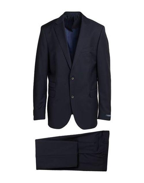 Man Suit Midnight blue Size 42 Wool, Mohair wool