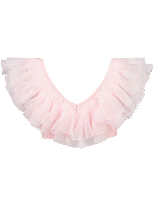 Ruffled layered bikini - Pink