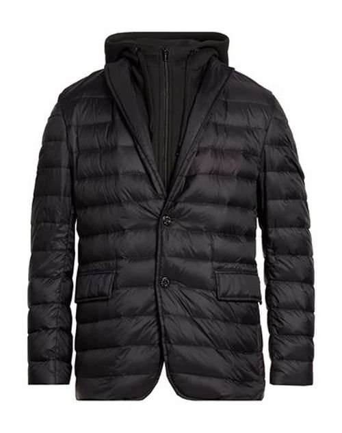 Man Puffer Black Size 36 Polyamide