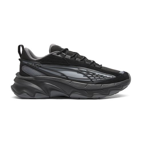 Carbon Particle Lace Up Sneakers