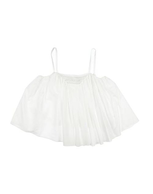 Kid Girl Top White Size 14 Cotton